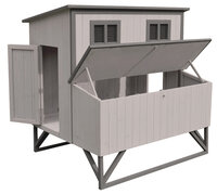 Kippenhok Cosmo Cottage Grijs