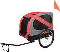 Fietskar Juliette Rood &amp; Grijs