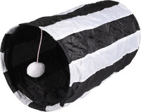 Speelgoed Feline Tunnel met bal Wit &amp; Zwart
