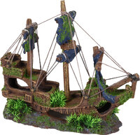 Decoratie Moza Groen Scheepswrak