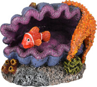 Decoratie Leto Grijs Schelp Vis