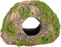 Decoratie Moza Groen Steen