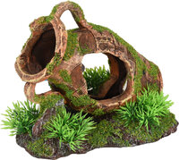 Decoratie Moza Bruin Groen Kruik Plant