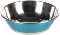 Eet- en drinkpot Selecta Rond Blauw &amp; Zilver
