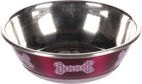 Eet- en drinkpot Selecta Rond Roze &amp; Zilver