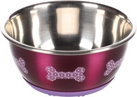 Eet- en drinkpot Selecta Rond Roze &amp; Zilver