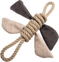 Speelgoed Mason Vlinder met touw Beige