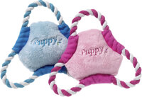 Speelgoed Puppy Boban Frisbee voor puppy&#039;s met touw Meerdere kleuren
