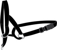 Hoofdhalsband Easy Leader Zwart