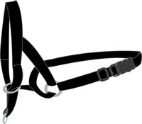 Hoofdhalsband Easy Leader Zwart