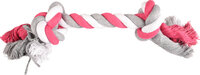 Speelgoed Jim Touw met 2 knopen Fuchsia