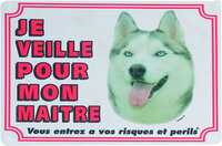Waakbord FR Husky Wit