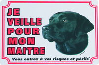 Waakbord FR Labrador Wit