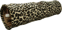 Speelgoed Leopard Tunnel met bal Bruin