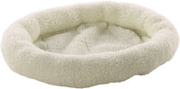 Mand Ovaal Creme &amp; Zwart