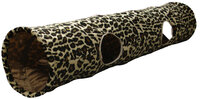 Speelgoed Leopard Tunnel met bal Bruin