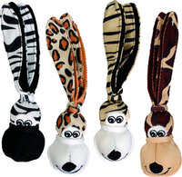 Kong Speelgoed Wubba Floppy Ear Zebra &amp; Giraf &amp; Tijger &amp; Luipaard Meerdere uitvoeringen