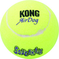 Kong Speelgoed Air Dog Tennisbal Geel