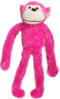 Speelgoed Wende Aap met touw Roze