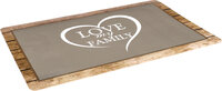 Onderlegger Shabby Chic Rechthoekig Bruin