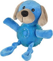Speelgoed Bellies Hond met bal Blauw