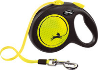 Flexi Rollijn New Neon Band Fluo geel