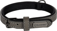 Halsband met neopreen Binti Grijs