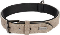 Halsband met neopreen Delu Taupe