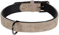 Halsband met neopreen Delu Taupe