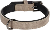 Halsband met neopreen Delu Taupe