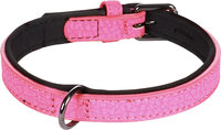 Halsband met neopreen Leza Roze
