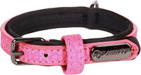 Halsband met neopreen Leza Roze