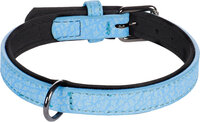 Halsband met neopreen Leza Blauw