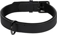 Halsband met neopreen Binti Zwart