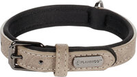 Halsband met neopreen Delu Taupe