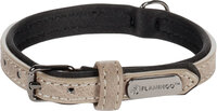 Halsband met neopreen Delu Taupe