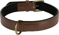 Halsband met neopreen Lyabo Bruin