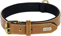Halsband met neopreen Lyabo Cognac