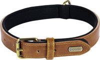 Halsband met neopreen Lyabo Cognac