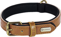 Halsband met neopreen Lyabo Cognac