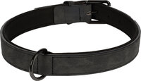 Halsband met neopreen Delu Zwart