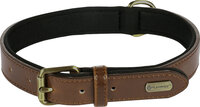 Halsband met neopreen Lyabo Bruin