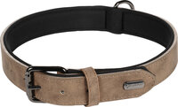 Halsband met neopreen Delu Bruin