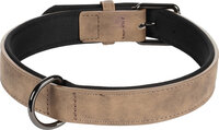 Halsband met neopreen Delu Bruin