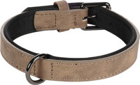 Halsband met neopreen Delu Bruin