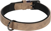 Halsband met neopreen Delu Bruin