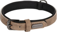 Halsband met neopreen Delu Bruin
