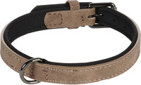Halsband met neopreen Delu Bruin