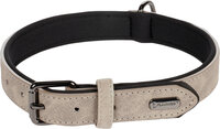 Halsband met neopreen Delu Taupe