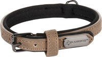 Halsband met neopreen Delu Bruin